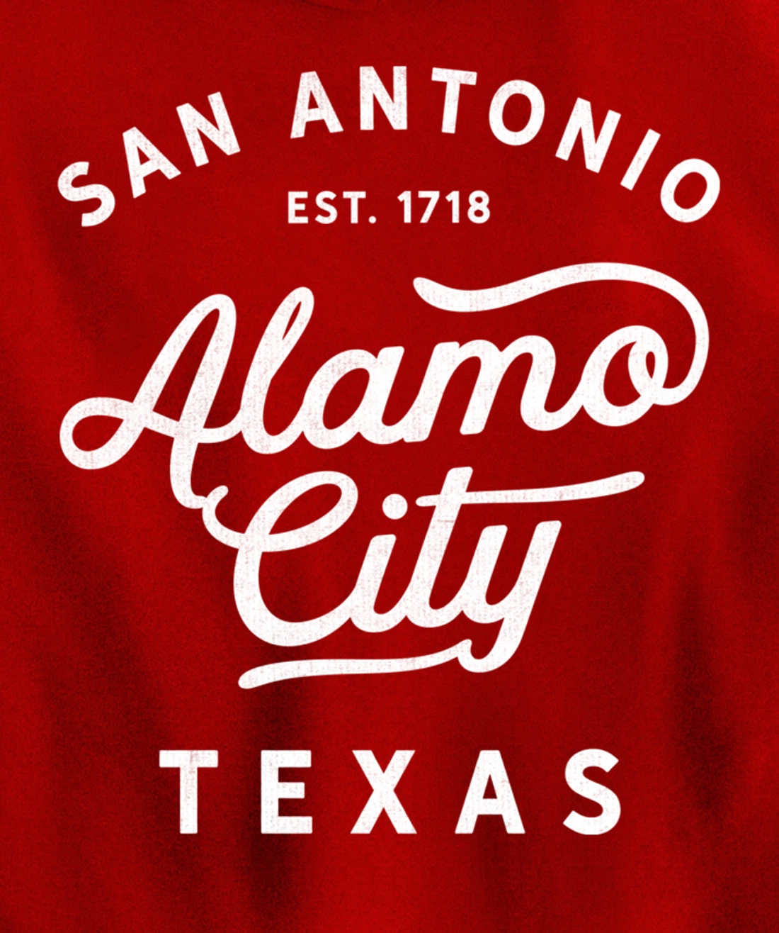 Classic Retro Vintage Alamo City San Antonio Texas USA Gift Pullover Hoodie