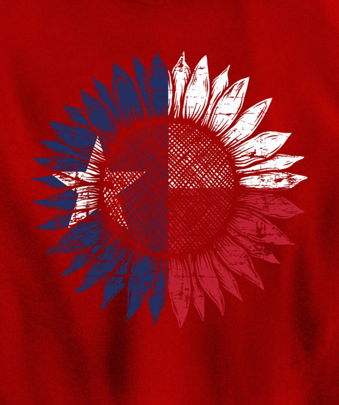 Texan Pride US South Austin Sunflower Gift Texas Pullover Hoodie