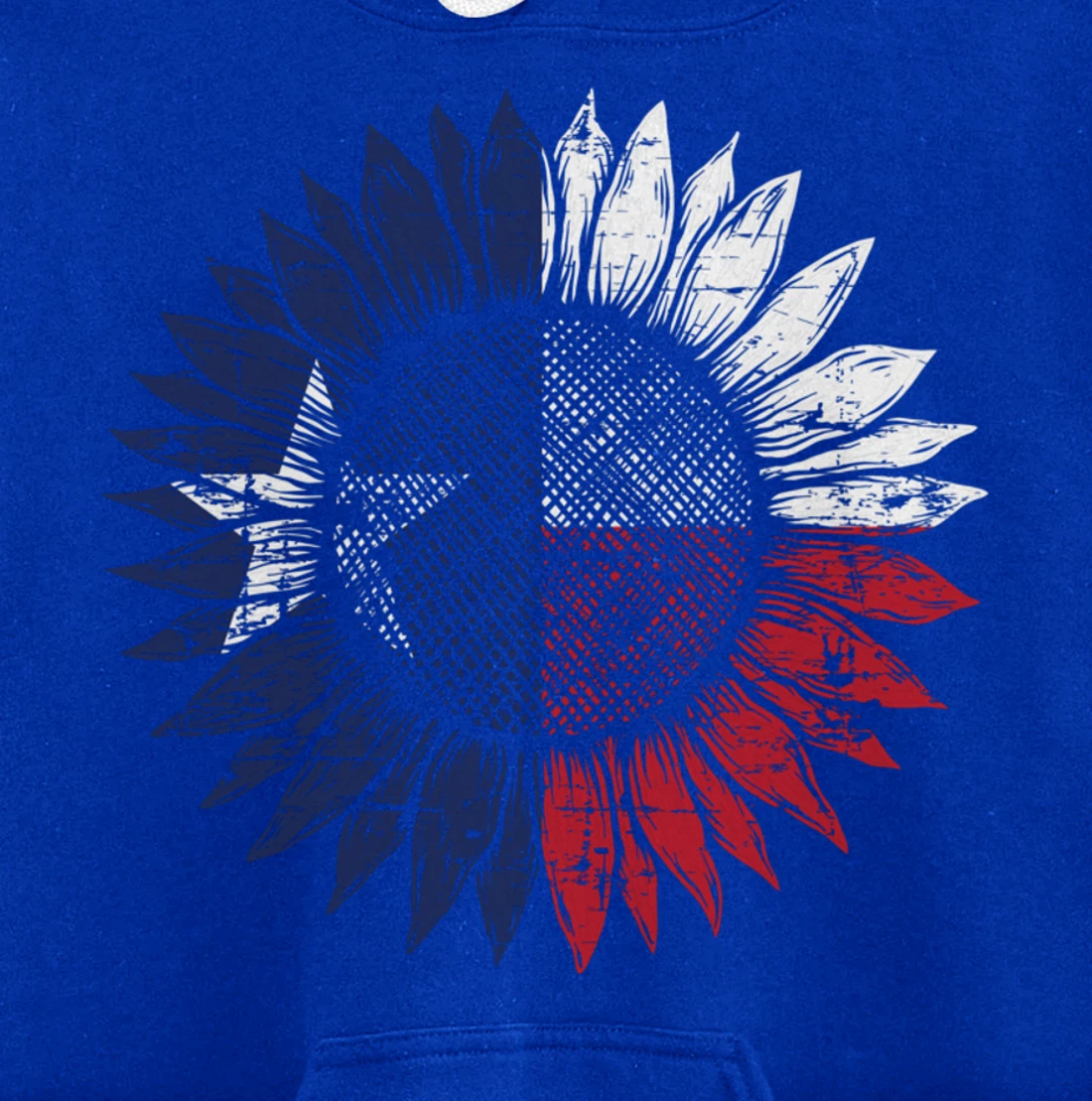 Texan Pride US South Austin Sunflower Gift Texas Pullover Hoodie