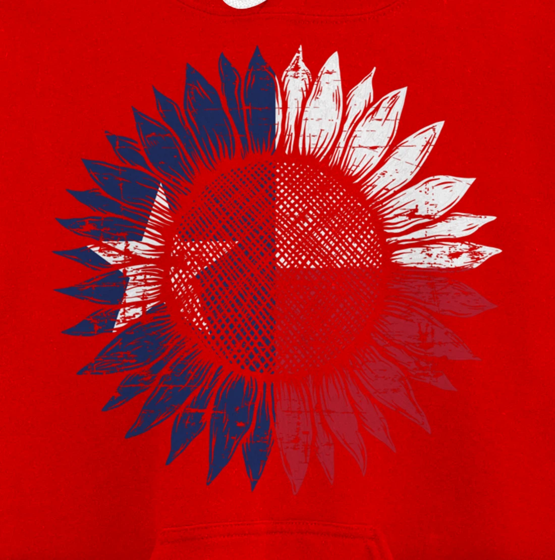 Texan Pride US South Austin Sunflower Gift Texas Pullover Hoodie