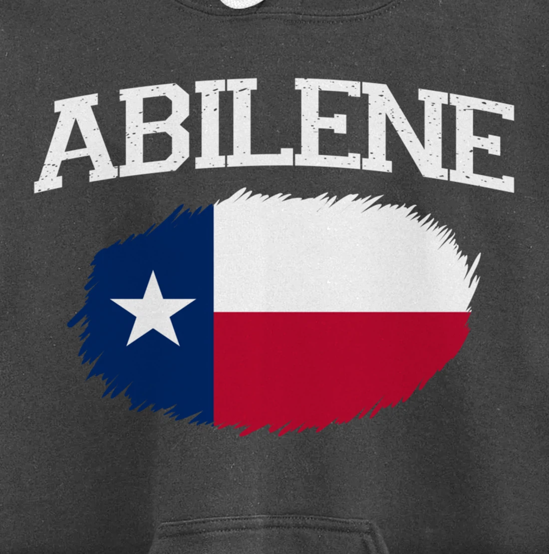 ABILENE TX TEXAS Flag Vintage USA Sports Men Women Pullover Hoodie