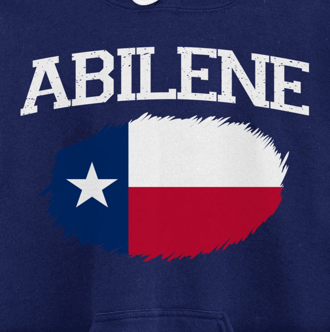 ABILENE TX TEXAS Flag Vintage USA Sports Men Women Pullover Hoodie