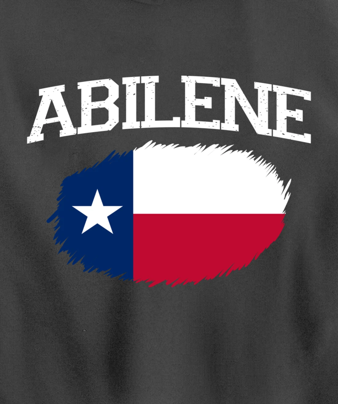 ABILENE TX TEXAS Flag Vintage USA Sports Men Women Pullover Hoodie