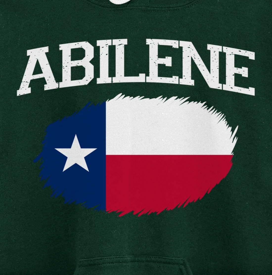 ABILENE TX TEXAS Flag Vintage USA Sports Men Women Pullover Hoodie