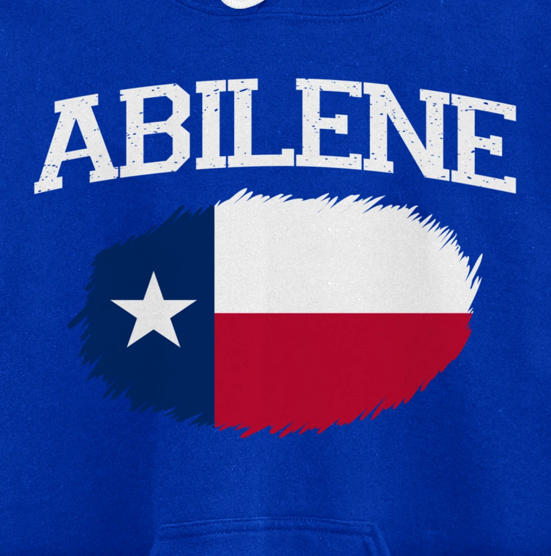ABILENE TX TEXAS Flag Vintage USA Sports Men Women Pullover Hoodie