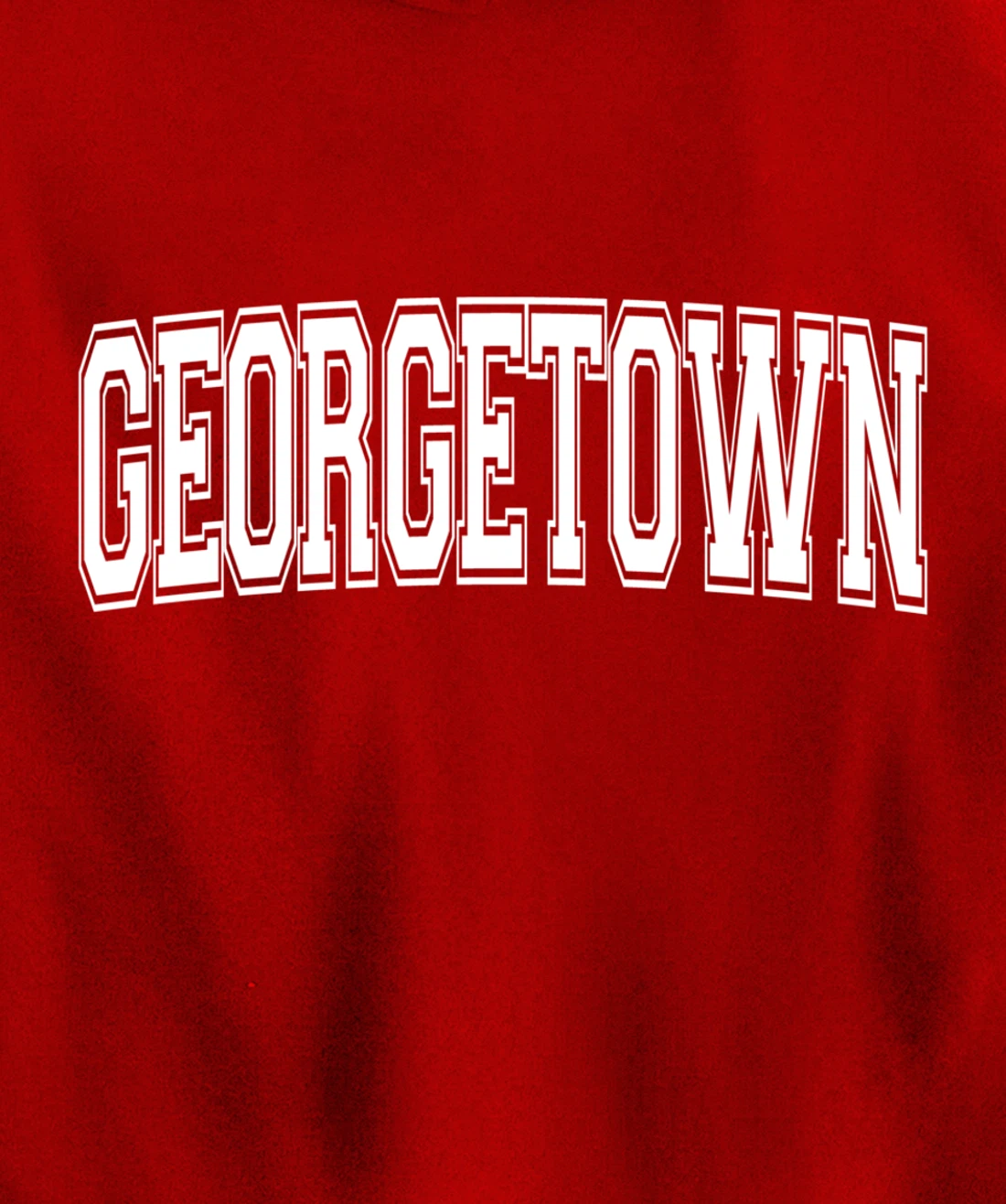 GEORGETOWN TX TEXAS USA Vintage Sports Varsity Style Pullover Hoodie