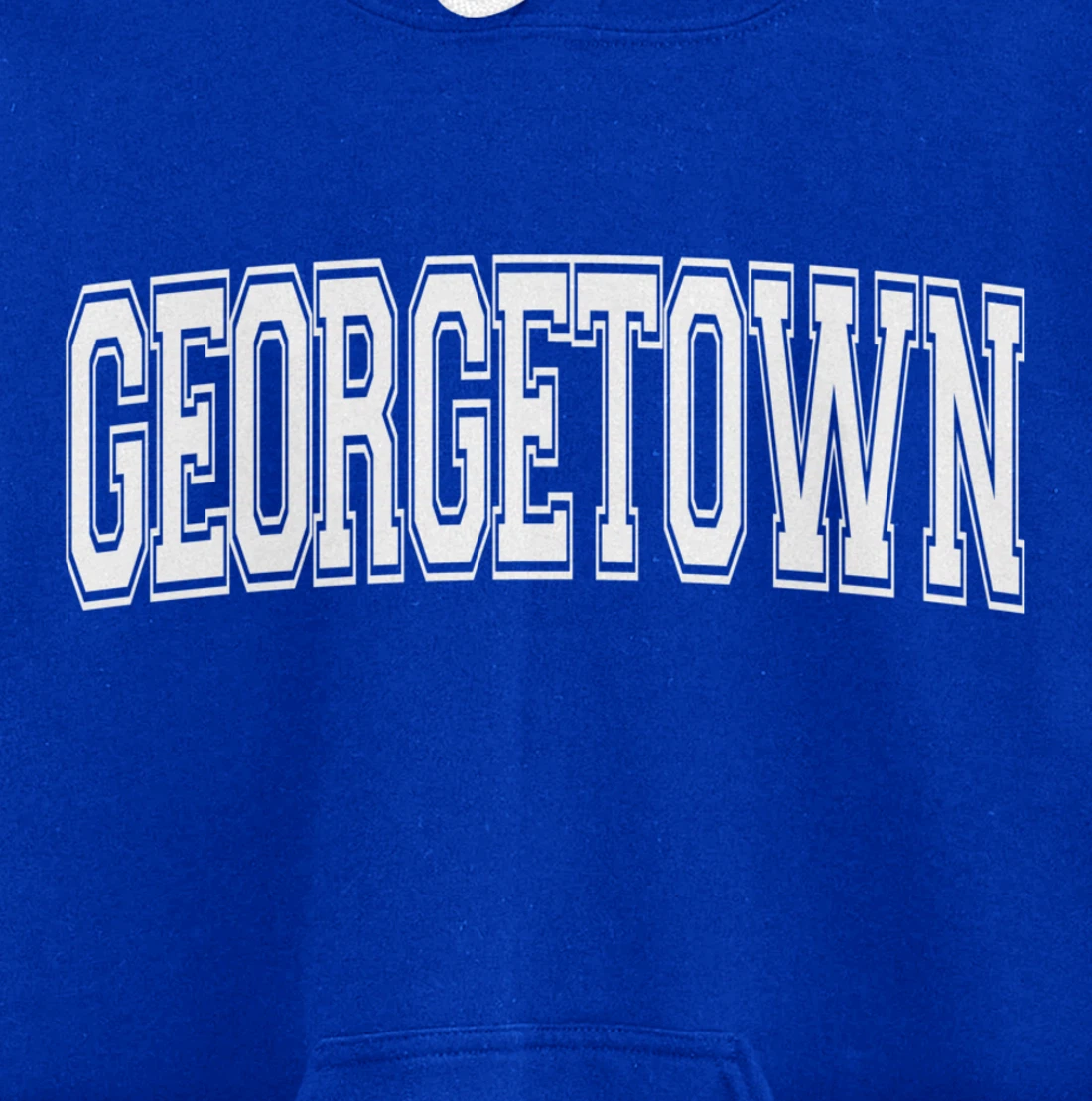 GEORGETOWN TX TEXAS USA Vintage Sports Varsity Style Pullover Hoodie