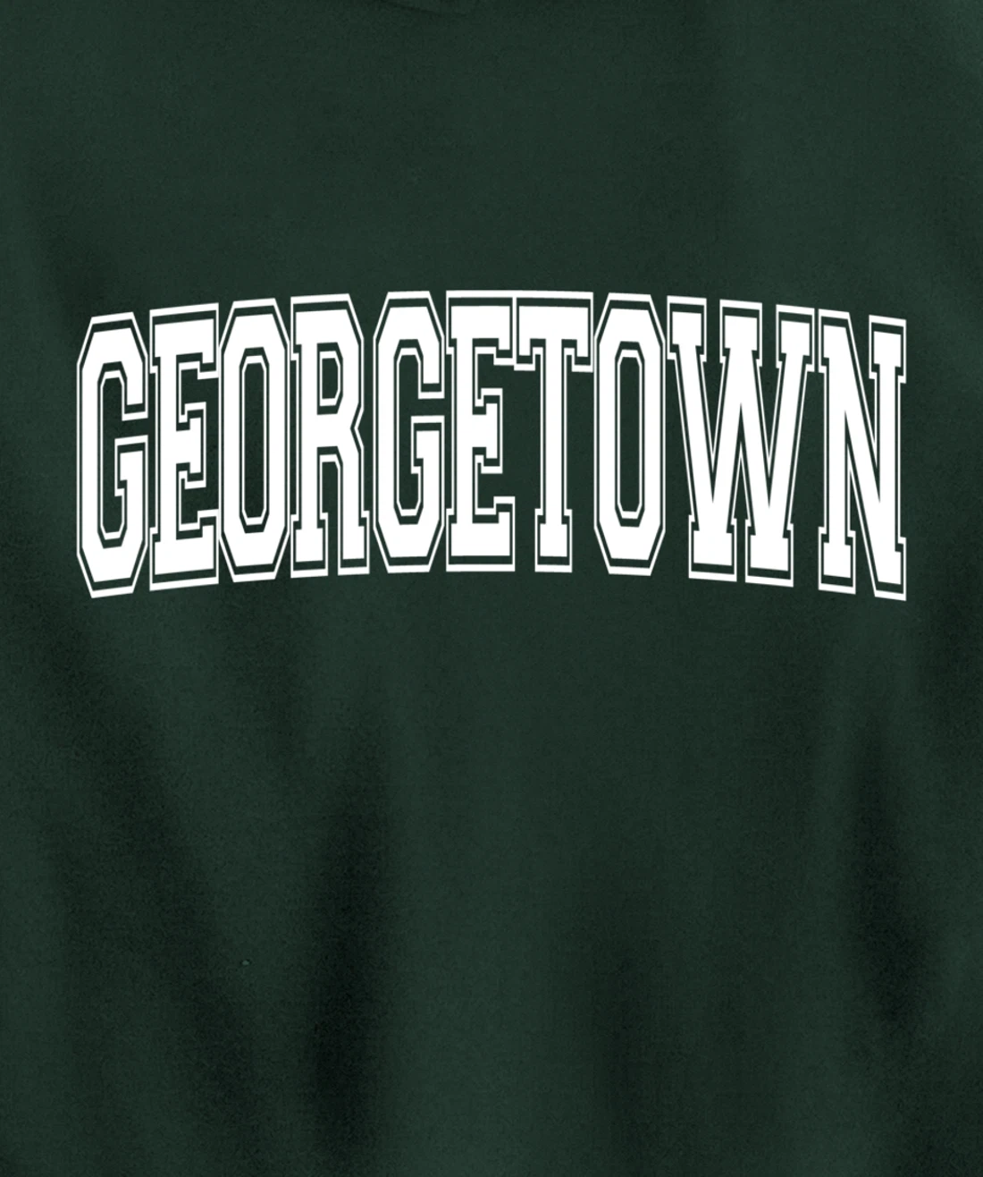 GEORGETOWN TX TEXAS USA Vintage Sports Varsity Style Pullover Hoodie