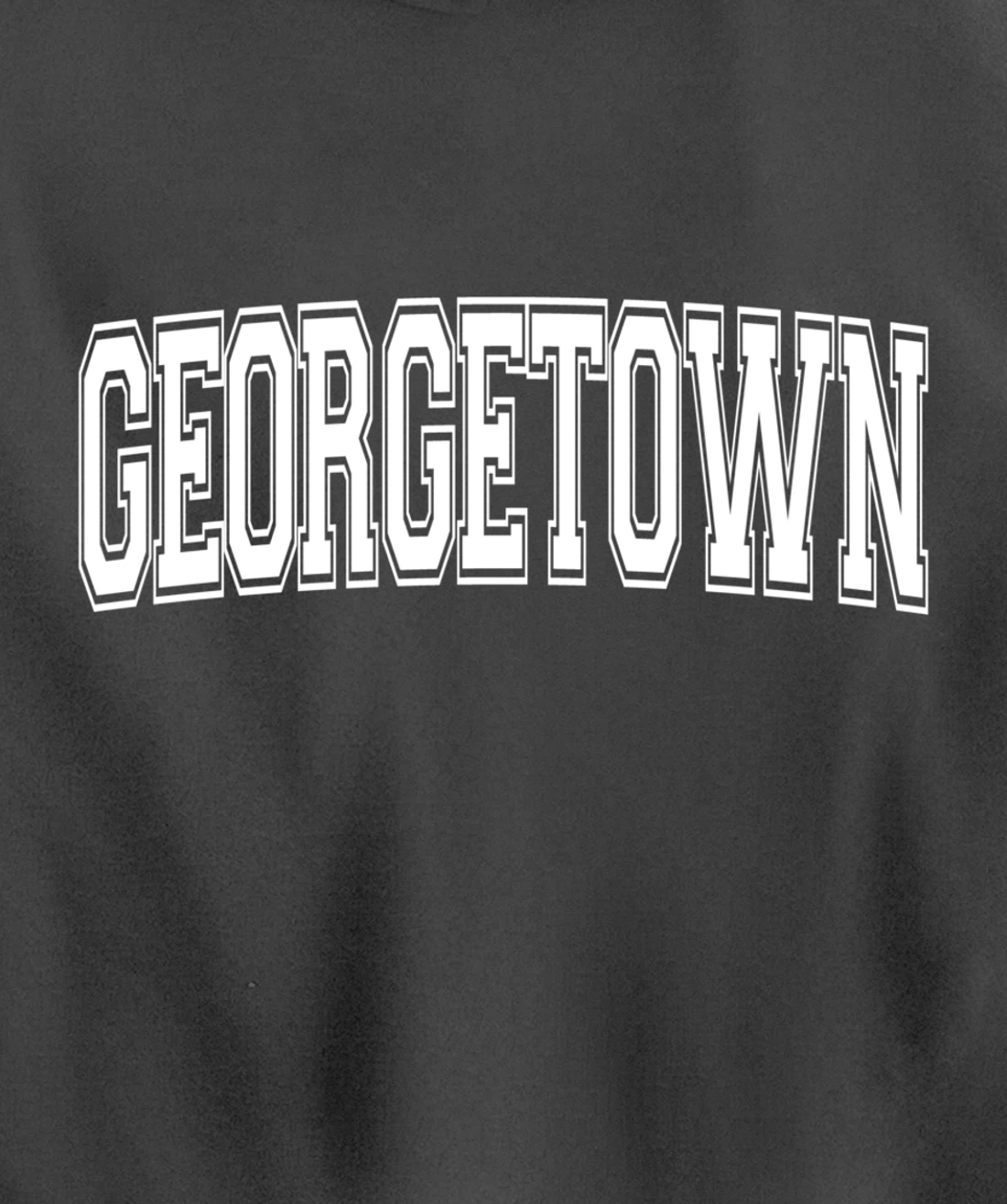 GEORGETOWN TX TEXAS USA Vintage Sports Varsity Style Pullover Hoodie