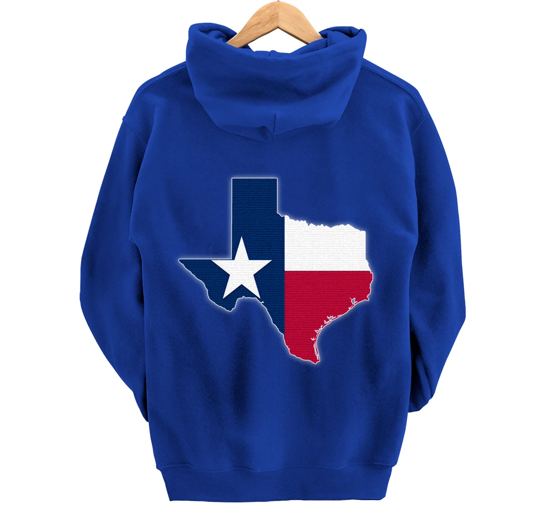 TEXAS STATE MAP TEXAS TX Flag Roots Men Women Gift Pullover Hoodie