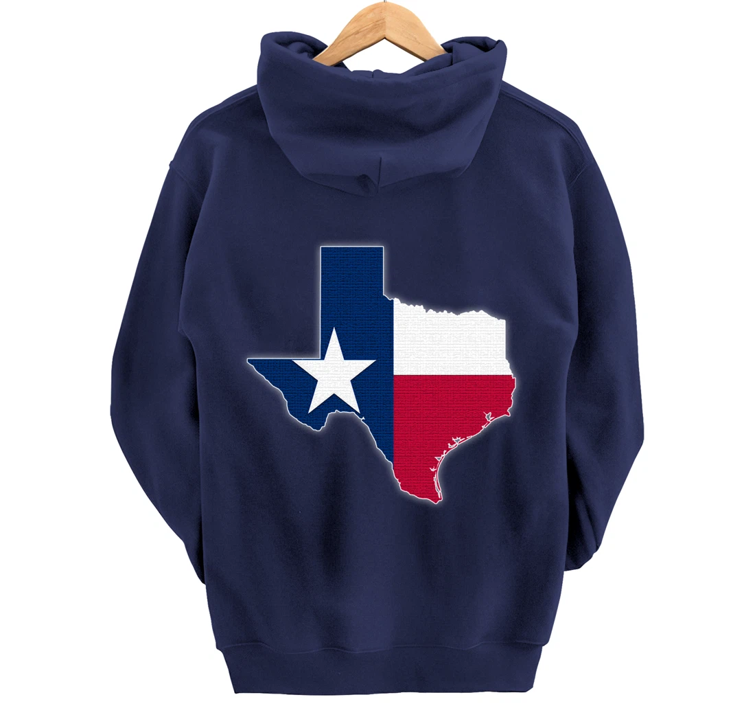 TEXAS STATE MAP TEXAS TX Flag Roots Men Women Gift Pullover Hoodie