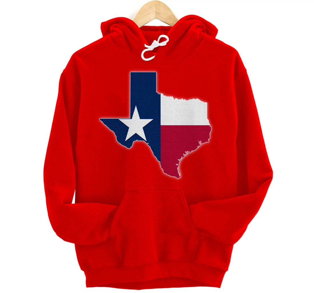 TEXAS STATE MAP TEXAS TX Flag Roots Men Women Gift Pullover Hoodie