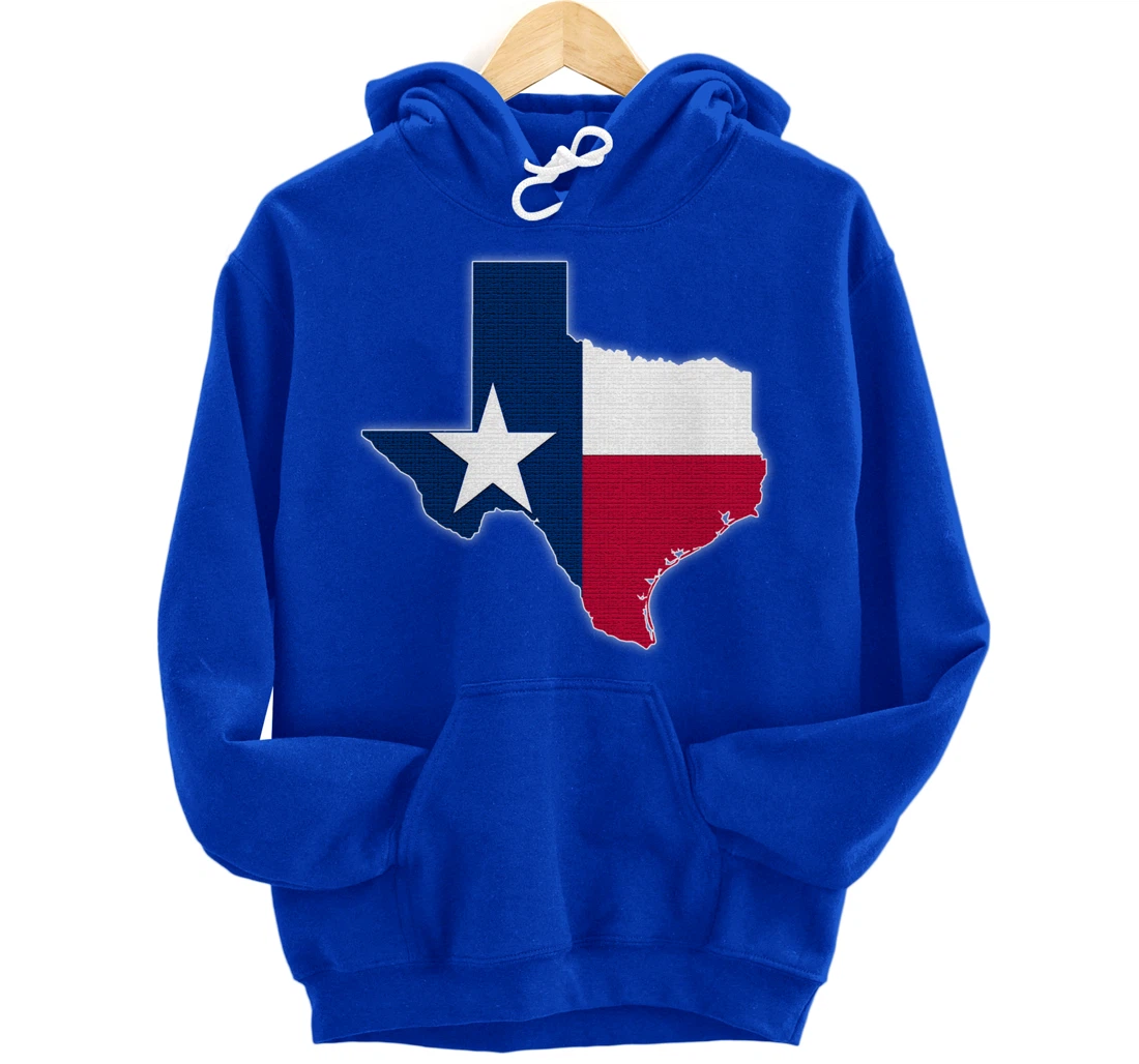 TEXAS STATE MAP TEXAS TX Flag Roots Men Women Gift Pullover Hoodie