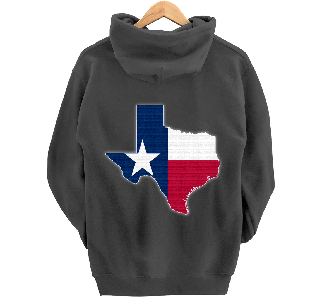 TEXAS STATE MAP TEXAS TX Flag Roots Men Women Gift Pullover Hoodie