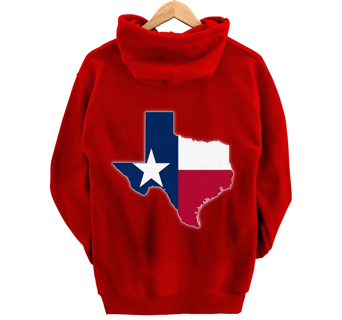TEXAS STATE MAP TEXAS TX Flag Roots Men Women Gift Pullover Hoodie