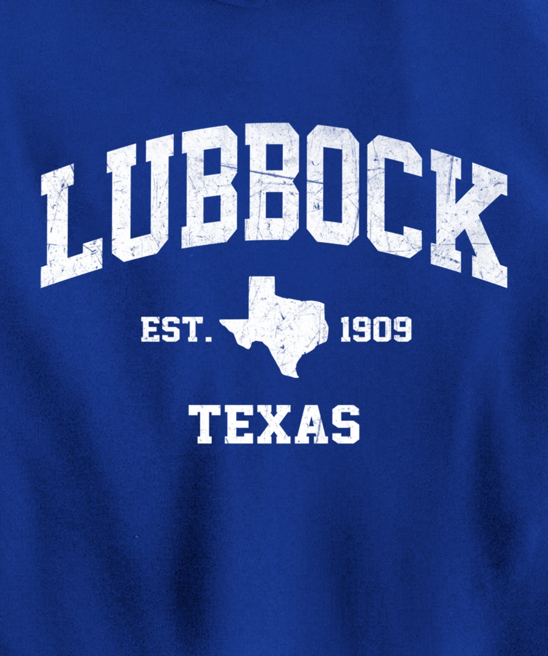 Lubbock Texas TX USA vintage state Athletic style gift Pullover Hoodie