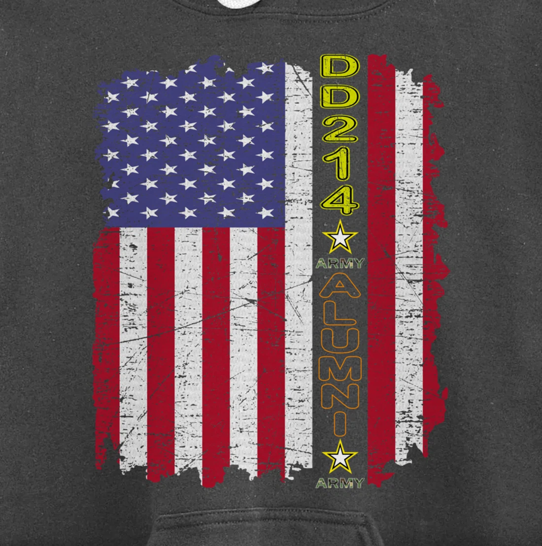 Army Alumni DD-214 US Army Veteran DD214 Tee For Men, Women Pullover Hoodie