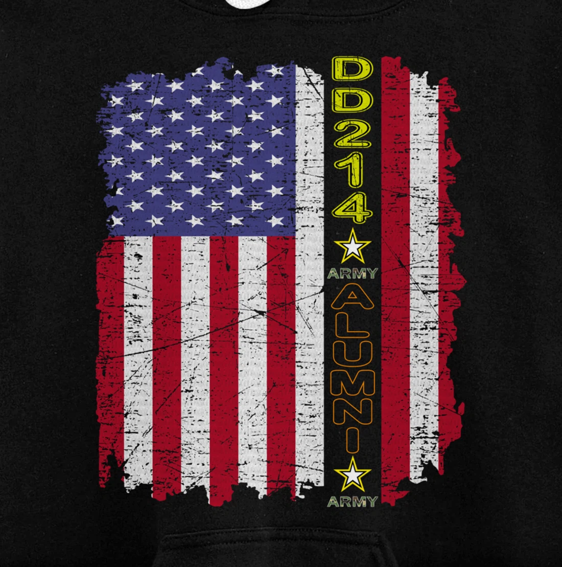 Army Alumni DD-214 US Army Veteran DD214 Tee For Men, Women Pullover Hoodie