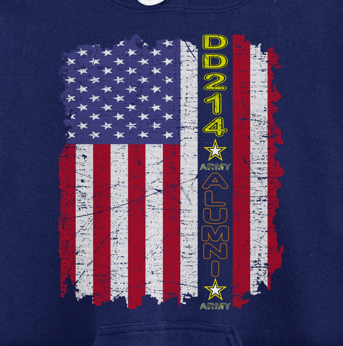 Army Alumni DD-214 US Army Veteran DD214 Tee For Men, Women Pullover Hoodie