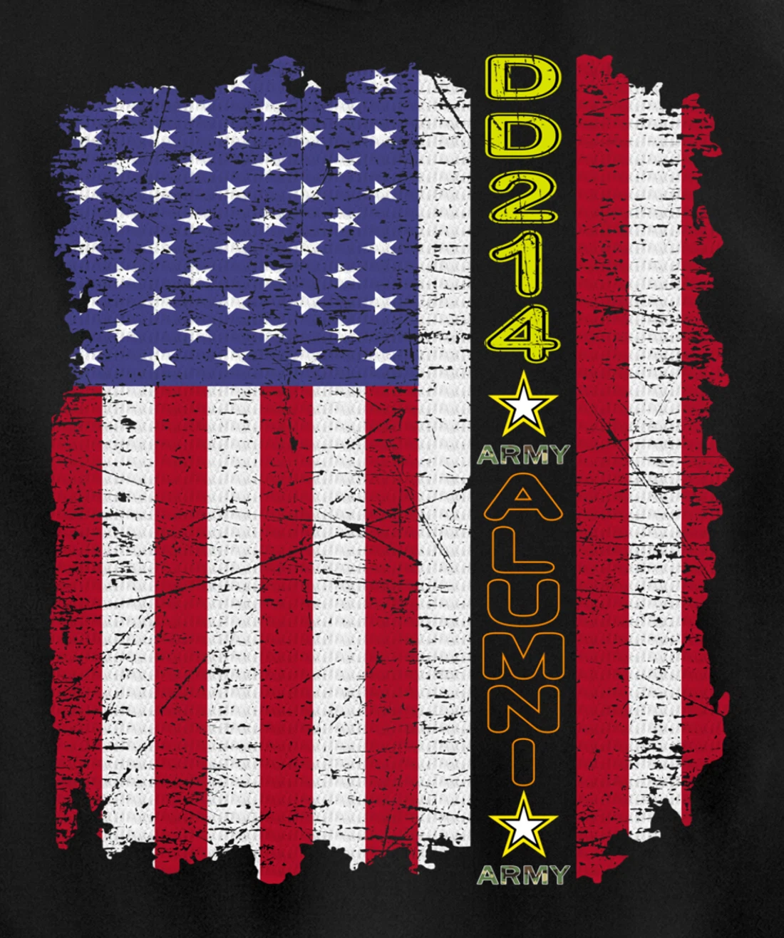 Army Alumni DD-214 US Army Veteran DD214 Tee For Men, Women Pullover Hoodie