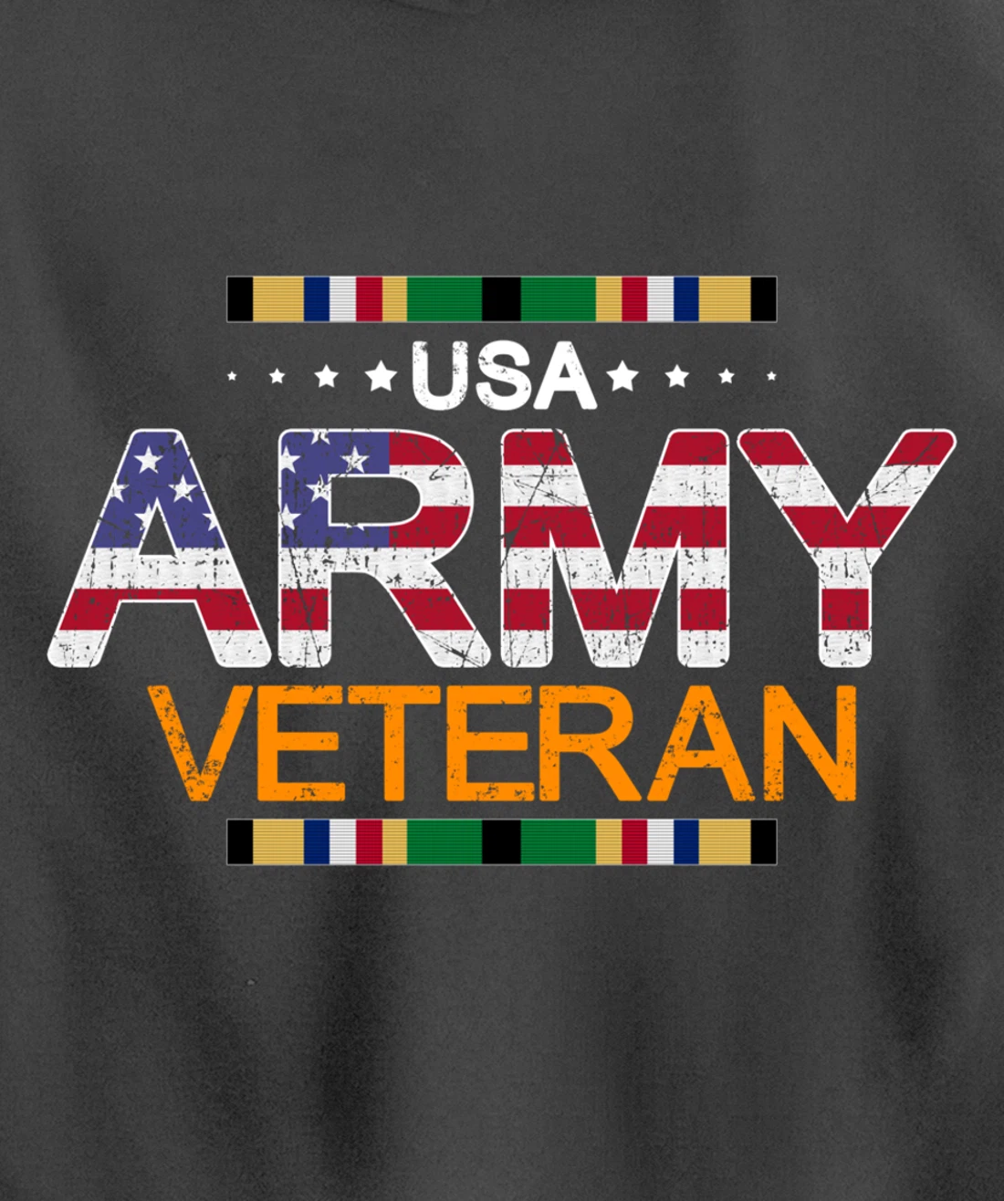Proud Army Veteran-US Veterans Day Shirt-US Army Veteran Pullover Hoodie