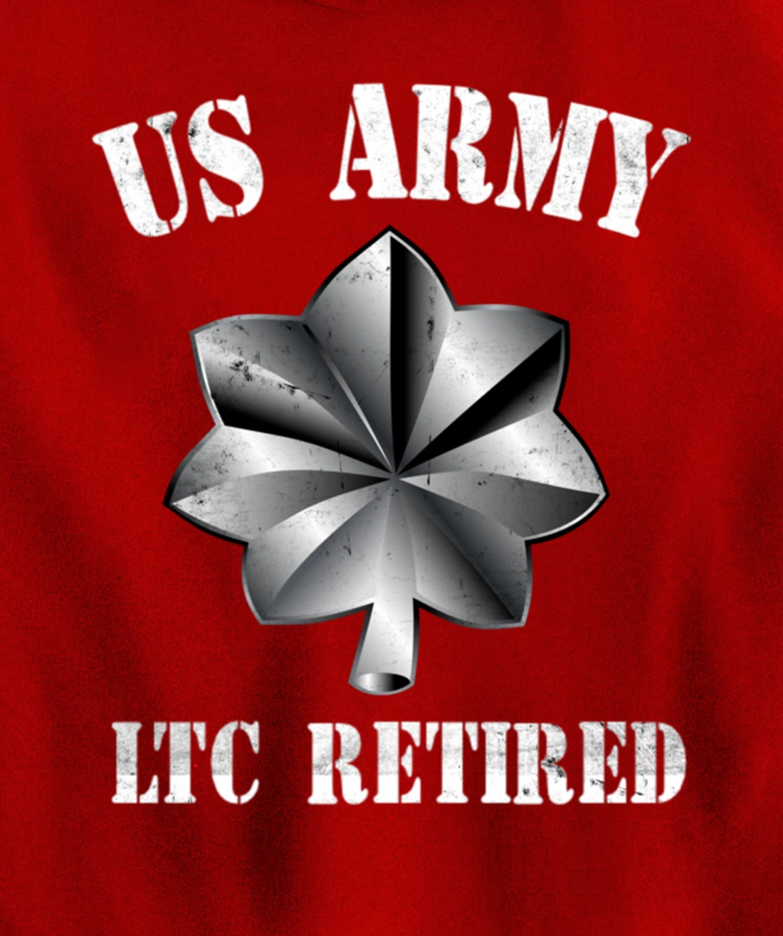 Retired Army Lieutenant Colonel Military Veteran Retiree Pullover Hoodie