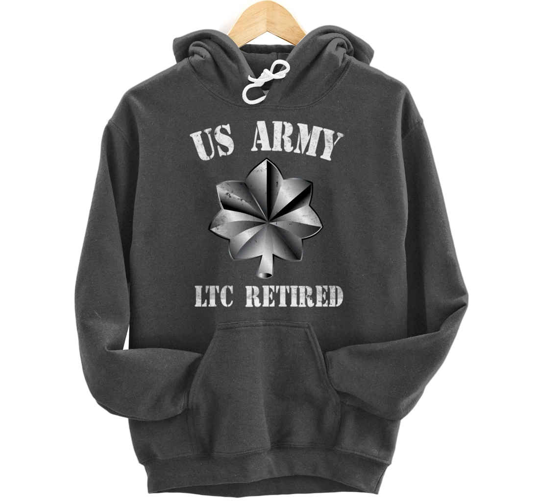 Retired Army Lieutenant Colonel Military Veteran Retiree Pullover Hoodie