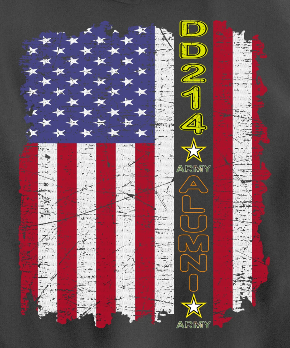 Army Alumni DD-214 US Army Veteran DD214 Tee For Men, Women Pullover Hoodie