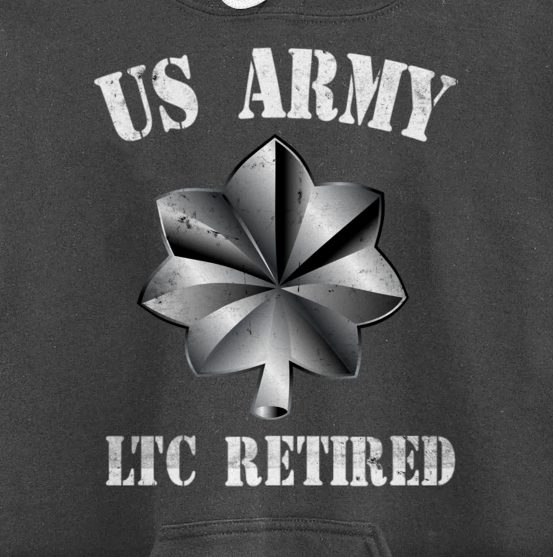 Retired Army Lieutenant Colonel Military Veteran Retiree Pullover Hoodie