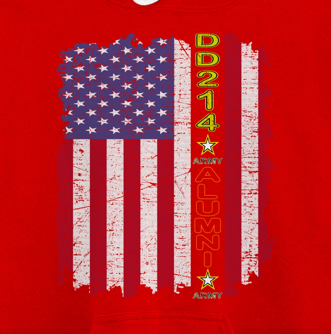 Army Alumni DD-214 US Army Veteran DD214 Tee For Men, Women Pullover Hoodie