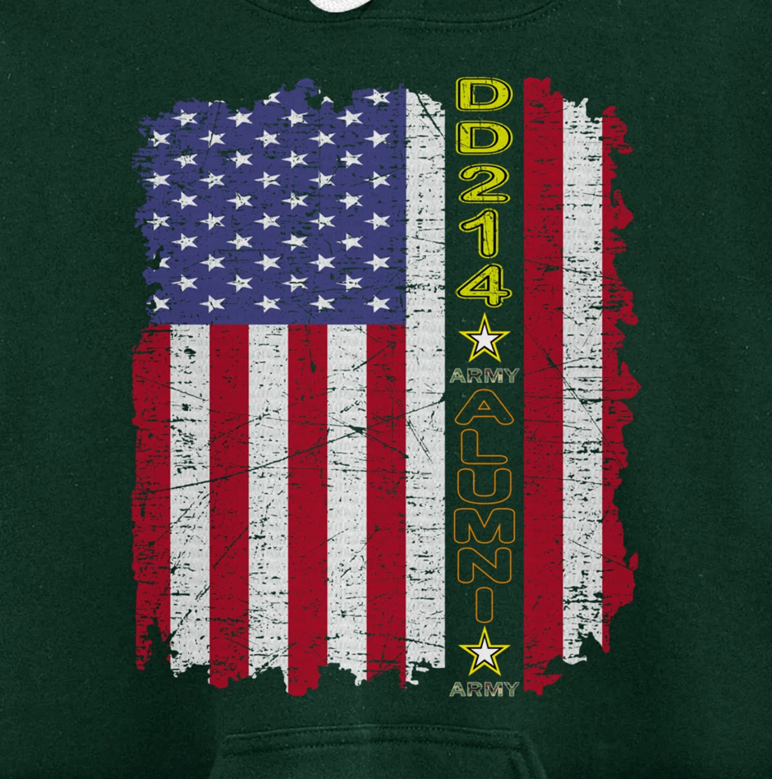 Army Alumni DD-214 US Army Veteran DD214 Tee For Men, Women Pullover Hoodie