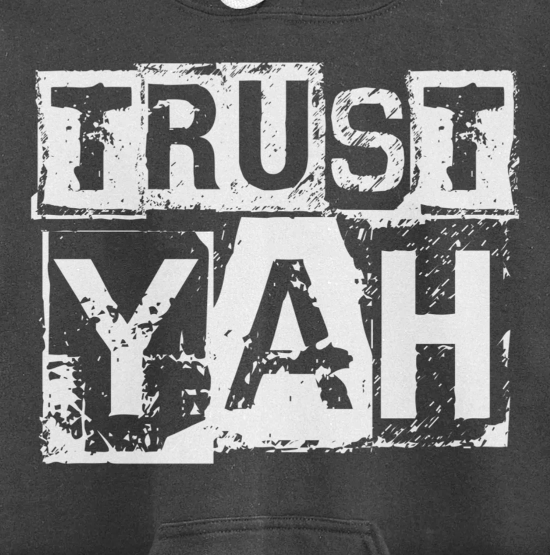 Hebrew Israelite Clothing Trust Yah Judah Jewish Torah Pullover Hoodie