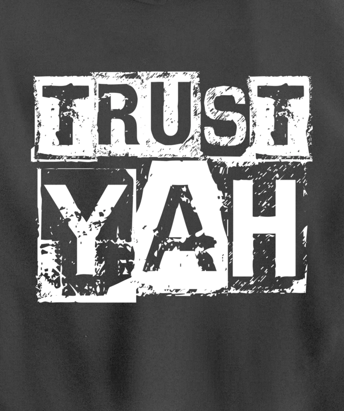 Hebrew Israelite Clothing Trust Yah Judah Jewish Torah Pullover Hoodie