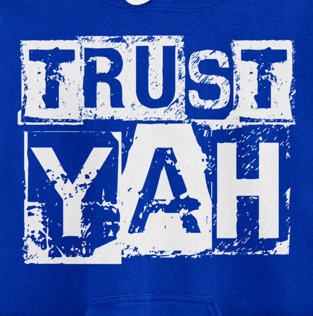 Hebrew Israelite Clothing Trust Yah Judah Jewish Torah Pullover Hoodie