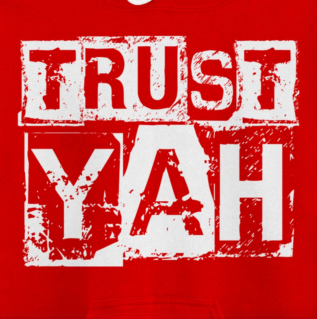 Hebrew Israelite Clothing Trust Yah Judah Jewish Torah Pullover Hoodie