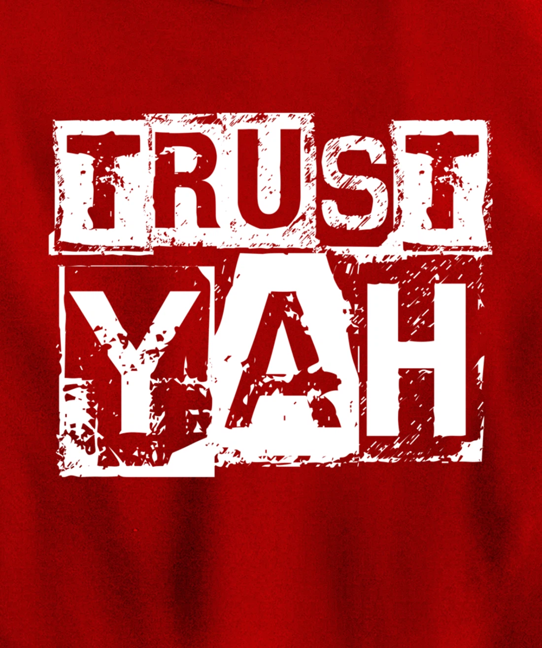 Hebrew Israelite Clothing Trust Yah Judah Jewish Torah Pullover Hoodie