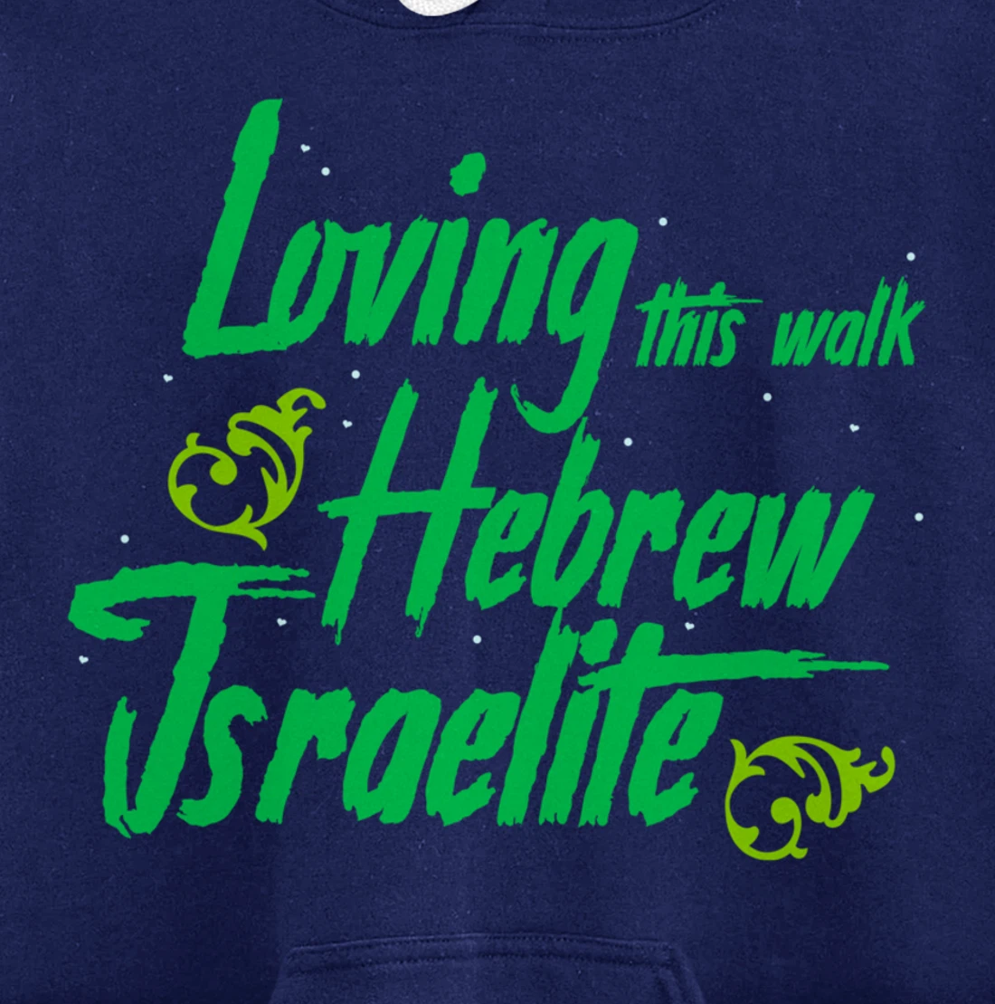 Hebrew Israelite Clothing Loving This Walk Judah Jewish Pullover Hoodie