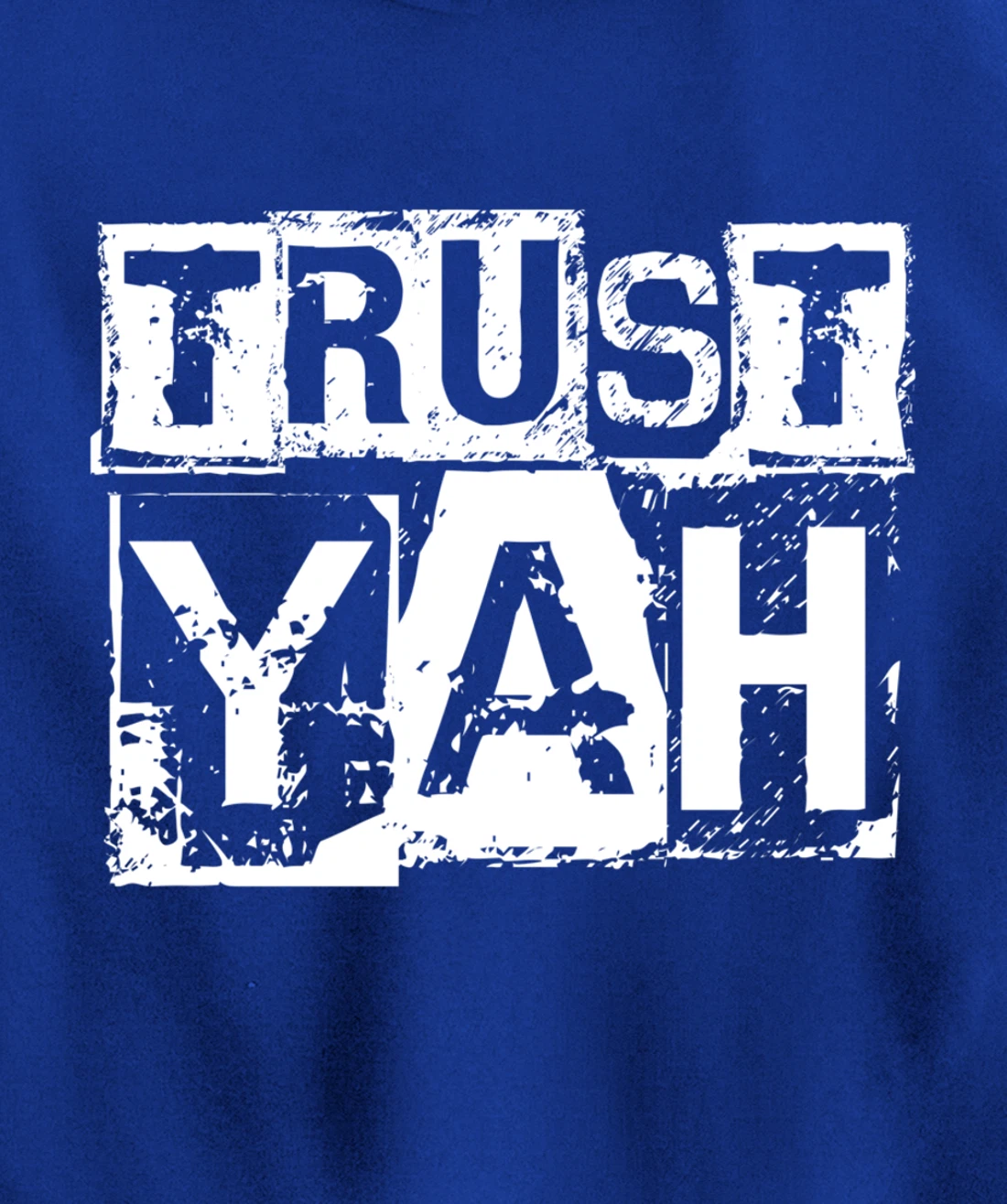 Hebrew Israelite Clothing Trust Yah Judah Jewish Torah Pullover Hoodie