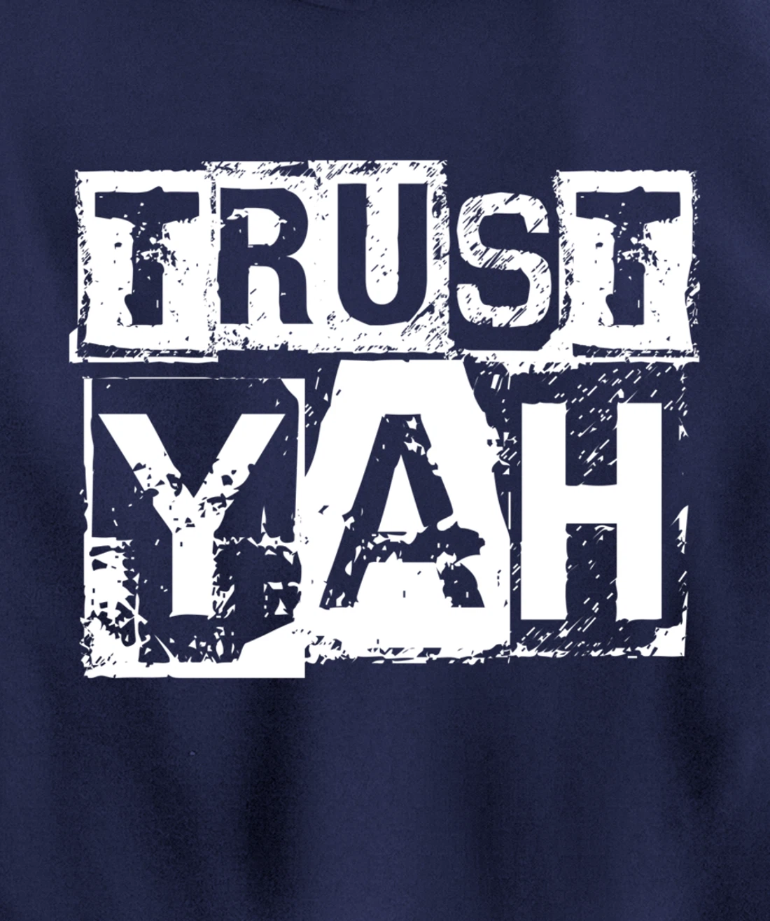 Hebrew Israelite Clothing Trust Yah Judah Jewish Torah Pullover Hoodie