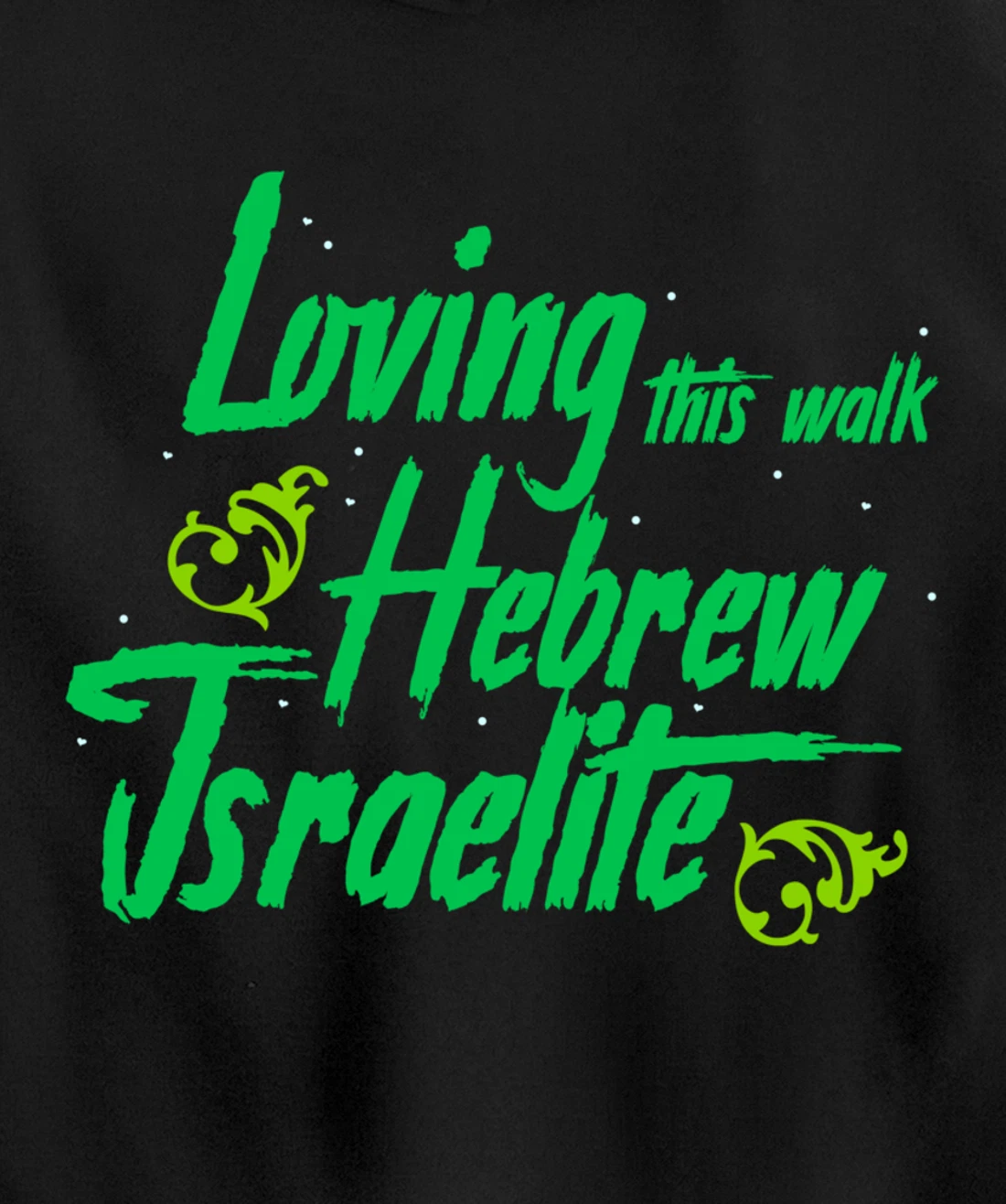 Hebrew Israelite Clothing Loving This Walk Judah Jewish Pullover Hoodie
