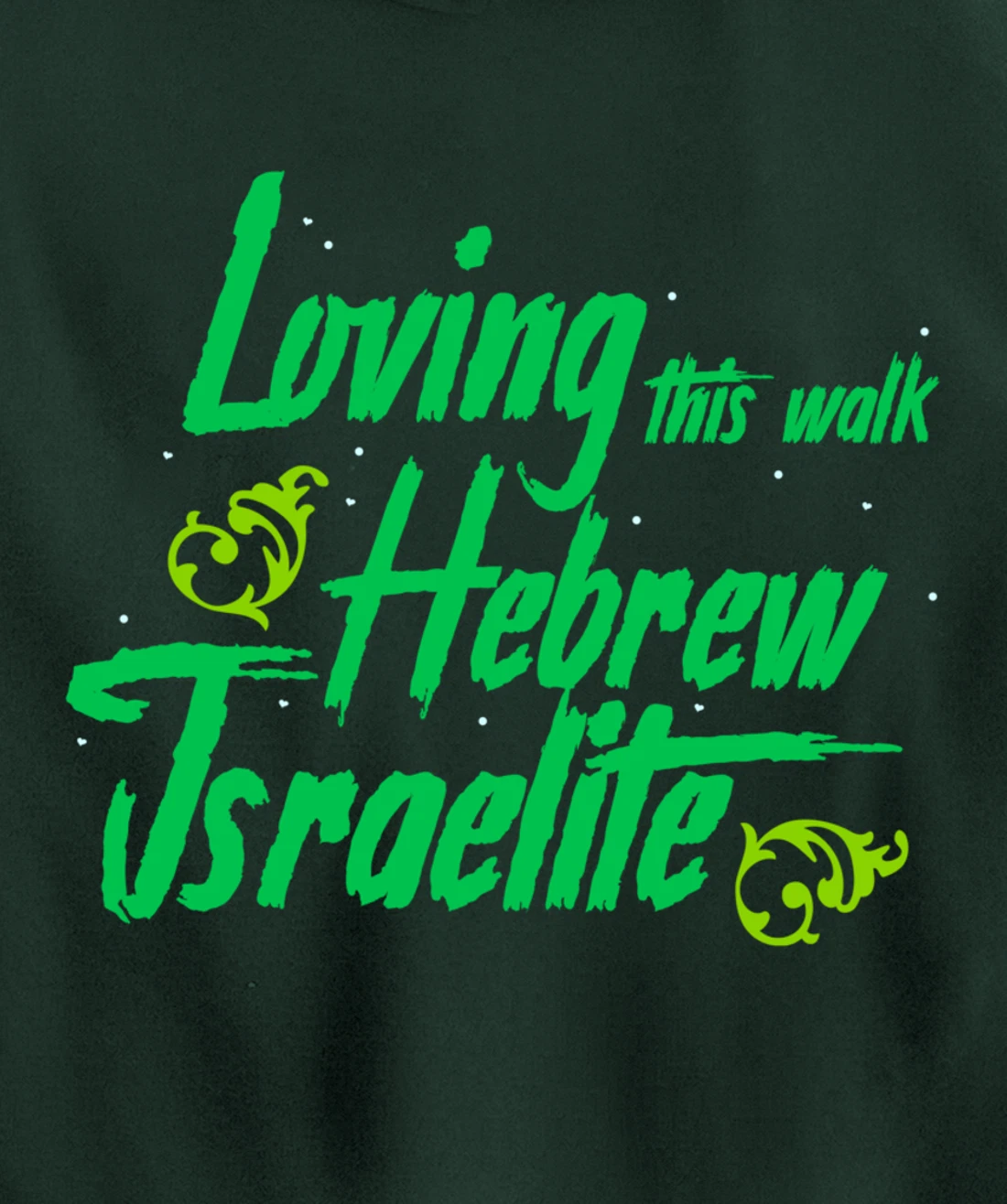 Hebrew Israelite Clothing Loving This Walk Judah Jewish Pullover Hoodie