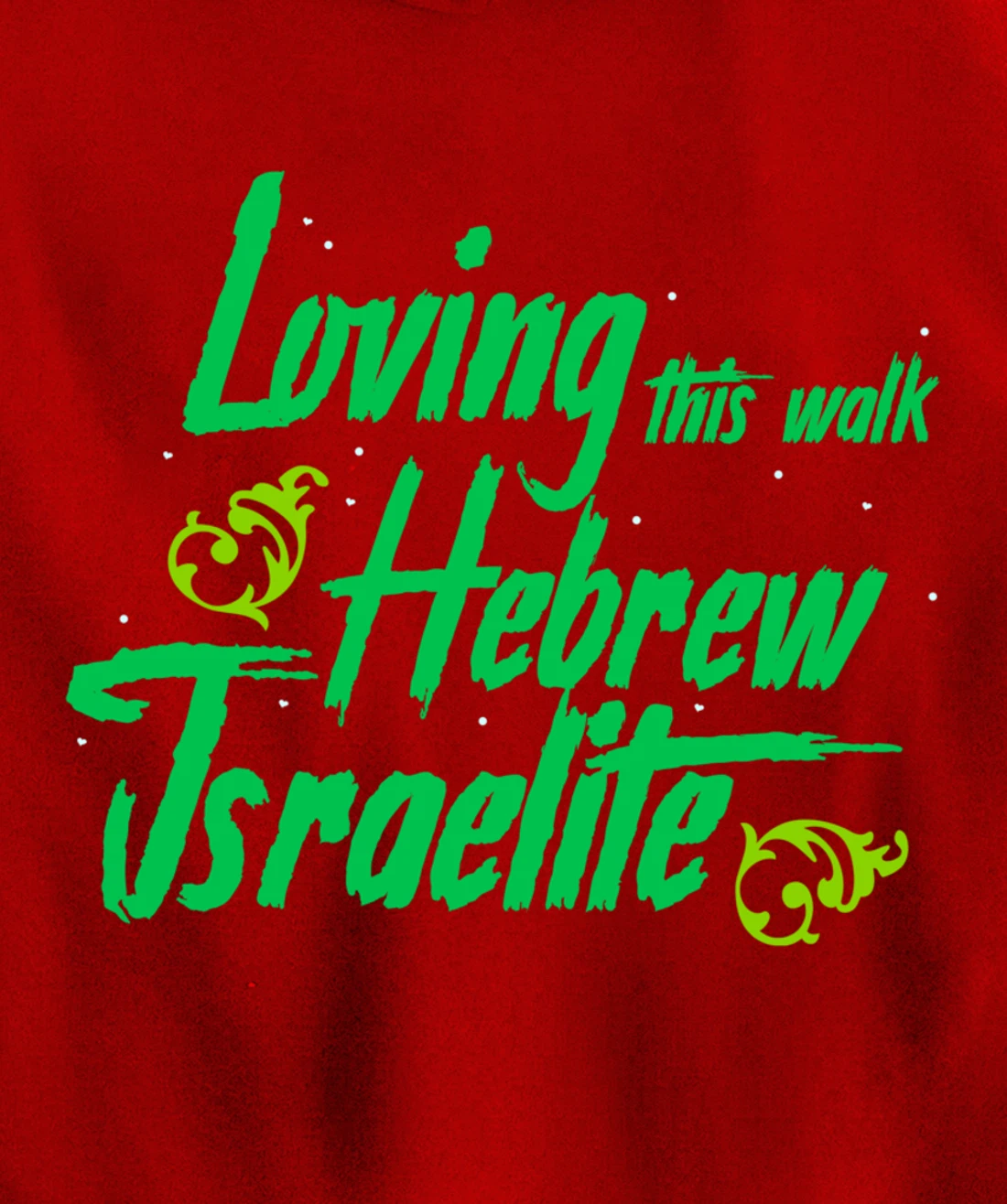 Hebrew Israelite Clothing Loving This Walk Judah Jewish Pullover Hoodie