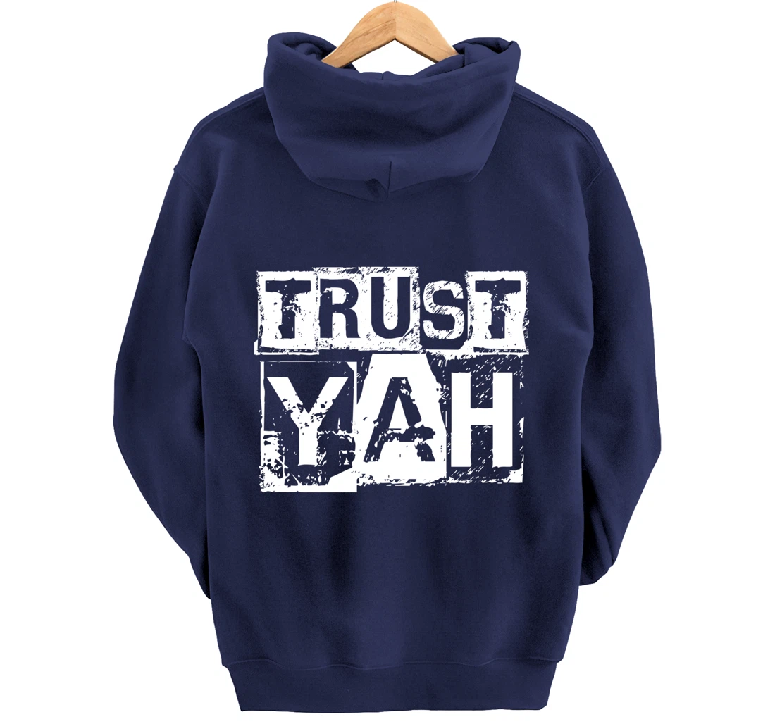 Hebrew Israelite Clothing Trust Yah Judah Jewish Torah Pullover Hoodie