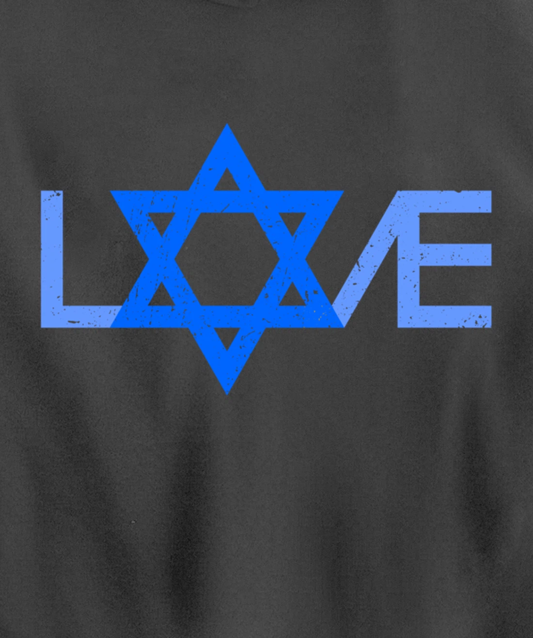 I Love Israel Jewish Star of David Gift for Jew Friend Pullover Hoodie