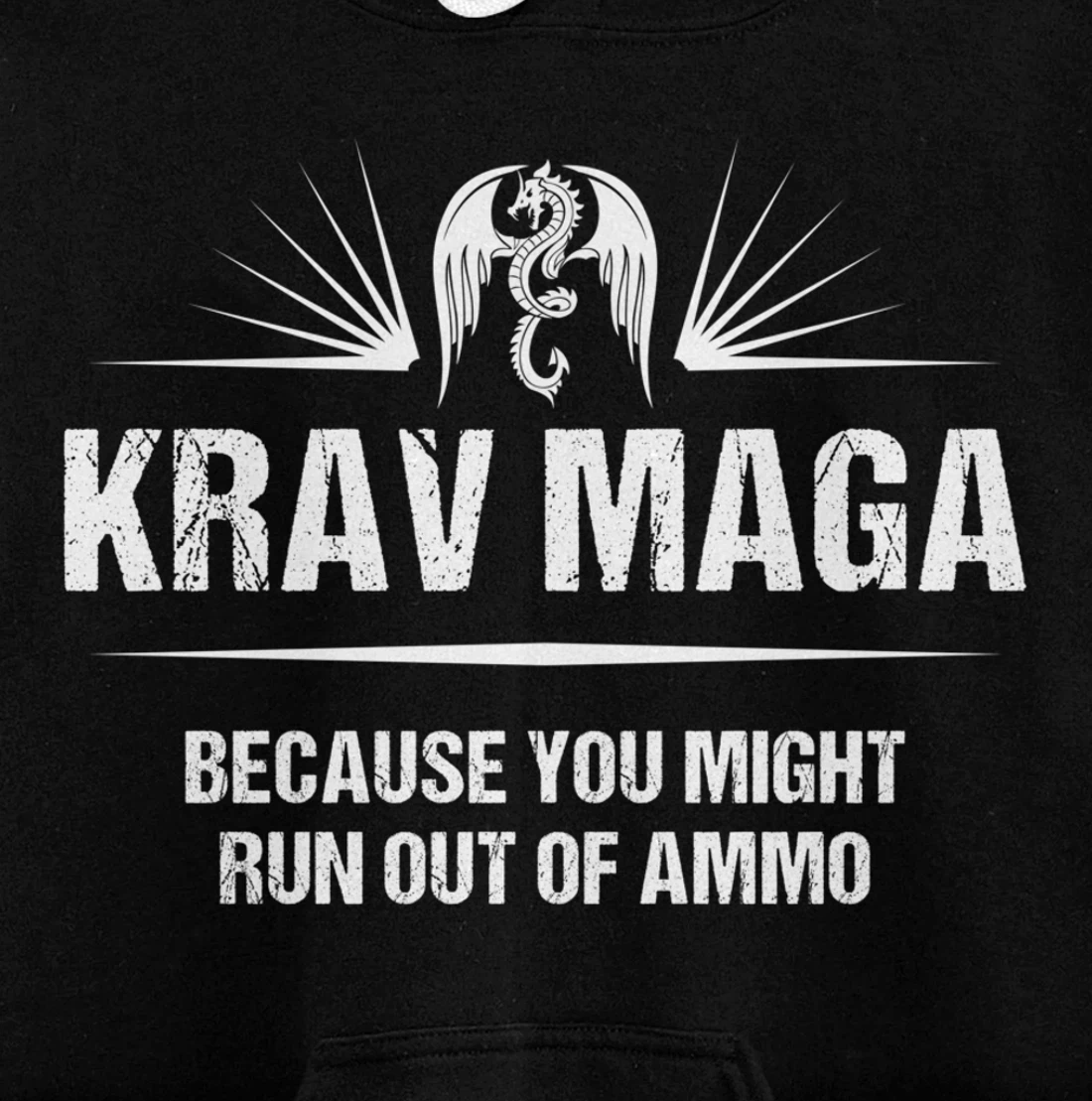 Funny Krav Maga Gift Men Women Cool Israeli Defense Forces Pullover Hoodie