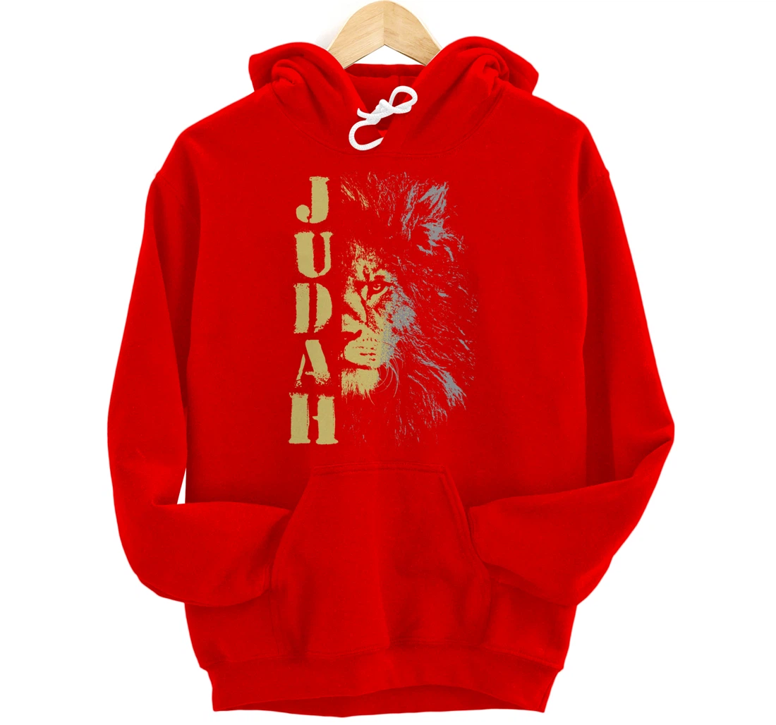Lion of Judah design, Hebrew Israelite design Pullover Hoodie