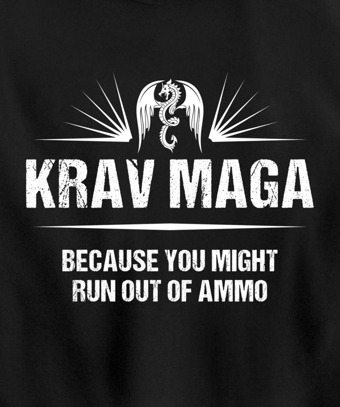 Funny Krav Maga Gift Men Women Cool Israeli Defense Forces Pullover Hoodie