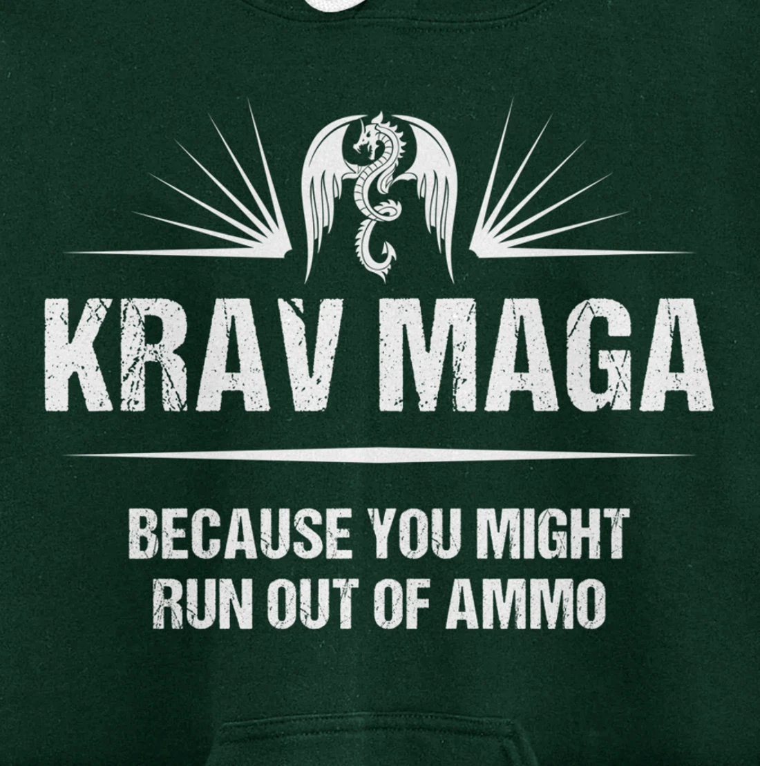 Funny Krav Maga Gift Men Women Cool Israeli Defense Forces Pullover Hoodie