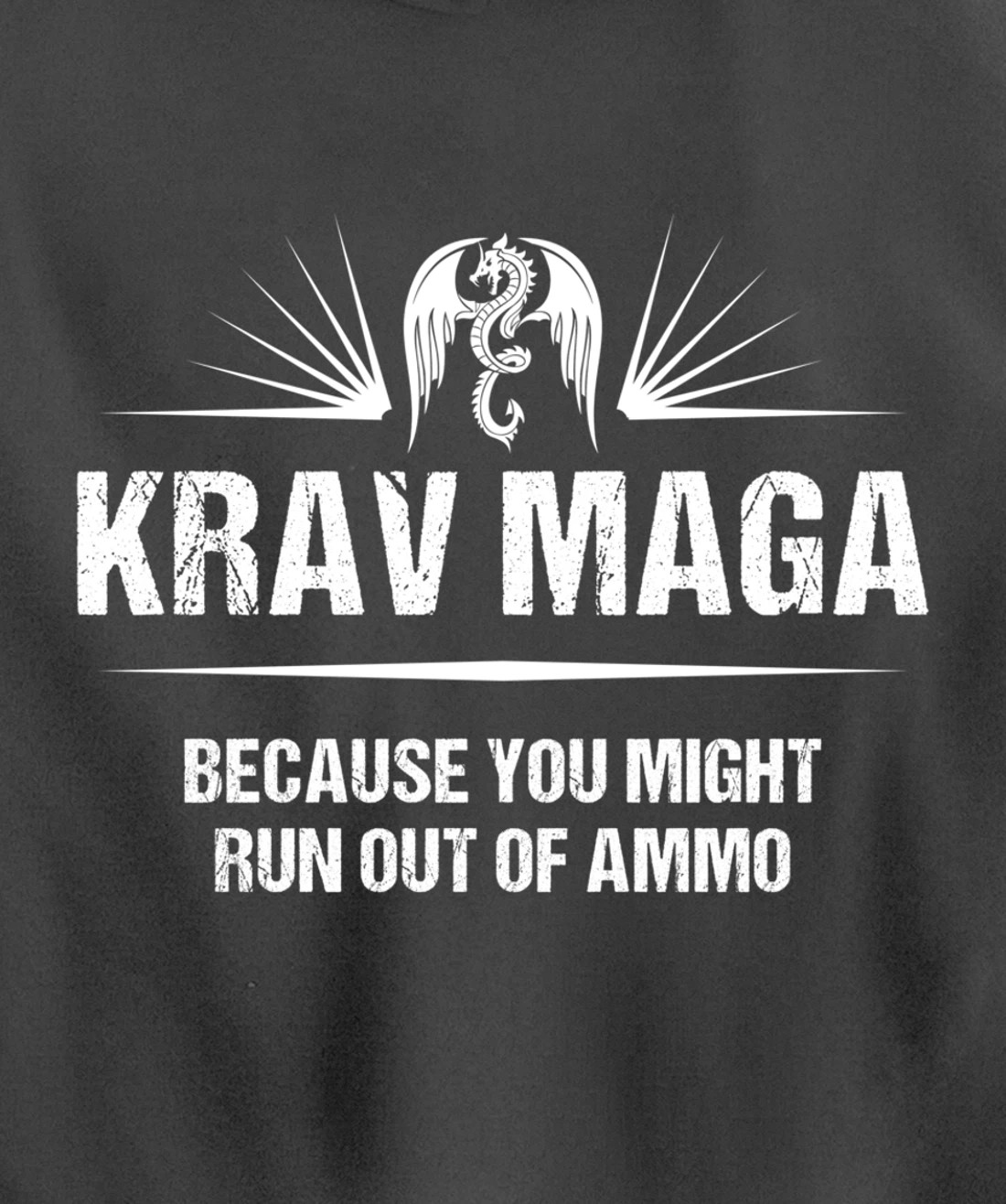 Funny Krav Maga Gift Men Women Cool Israeli Defense Forces Pullover Hoodie