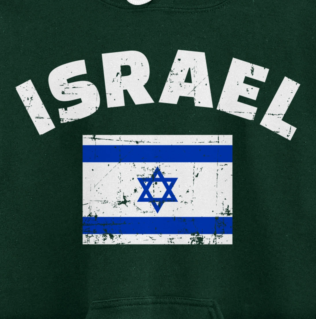 Israel flag Pullover Hoodie